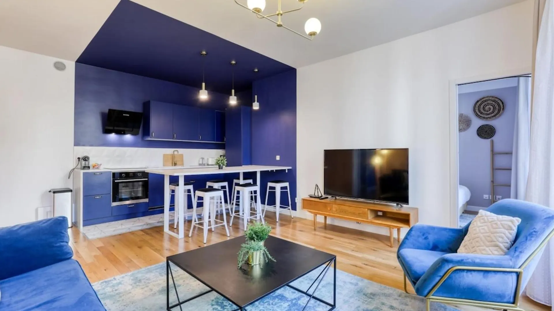 Blue Design 2Bdr Flat In The Heart Of Bastille Paris