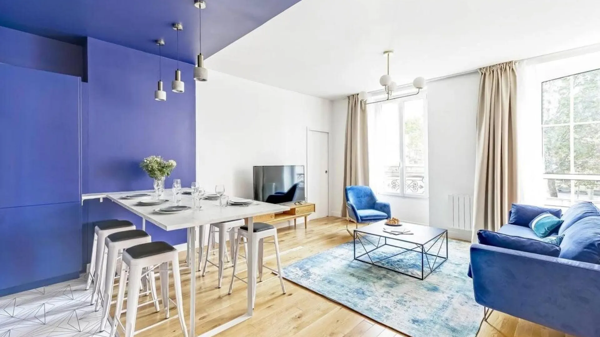 Blue Design 2Bdr Flat In The Heart Of Bastille Paris