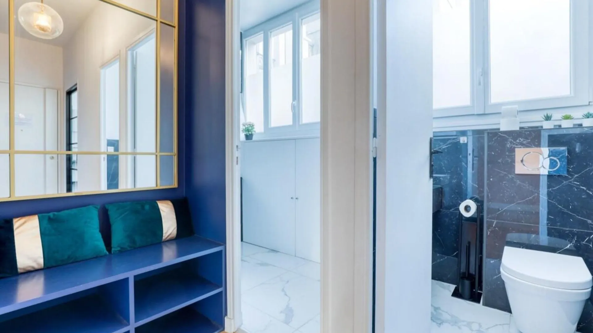 Blue Design 2Bdr Flat In The Heart Of Bastille Paris Lejlighed