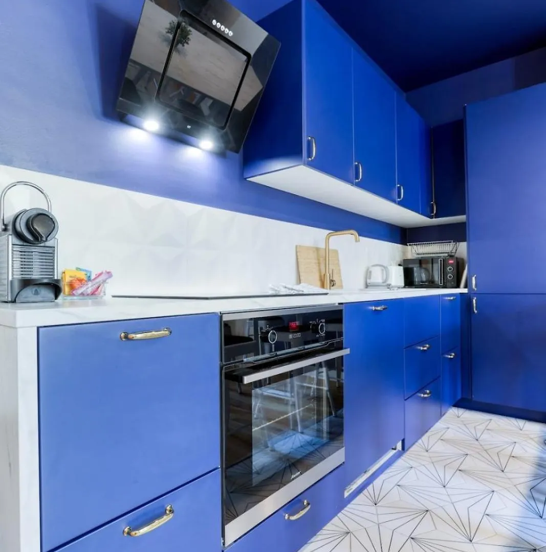 Blue Design 2Bdr Flat In The Heart Of Bastille Paris